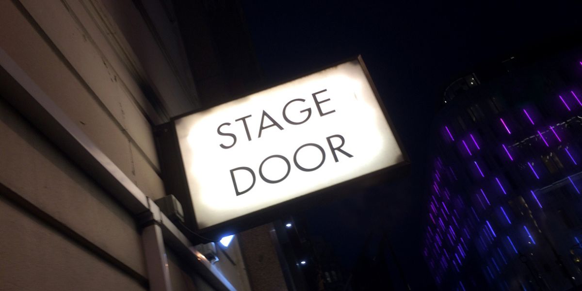 greatlittlbreaks blog theatre stage door sign london